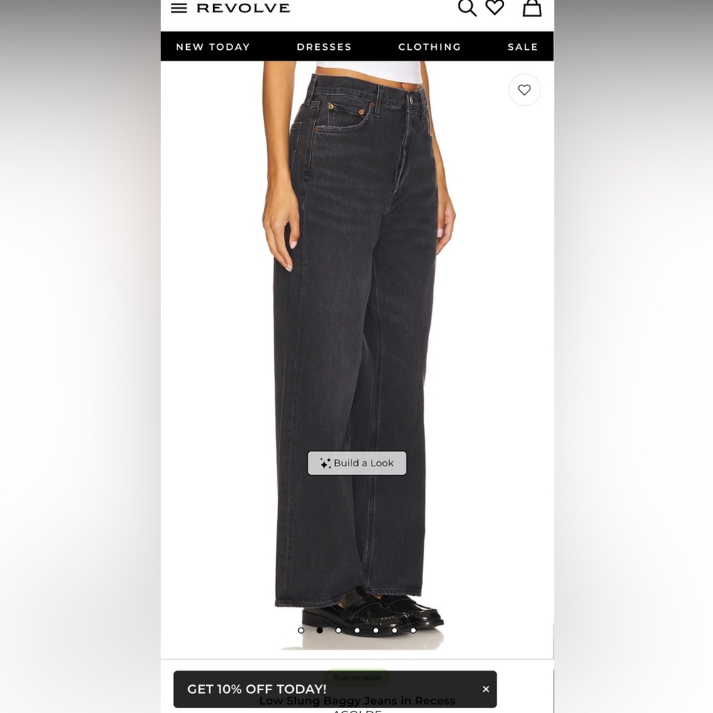 Agolde low slug Jean